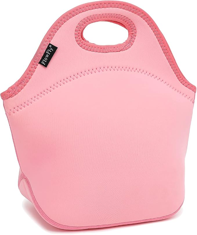FlowFly Neoprene Kids Lunch box Insulated Soft Bag Mini Cooler Thermal Meal by FlowFly