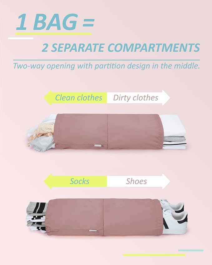 BAGSMART 6 Set Compression Packing Cubes - Image 4