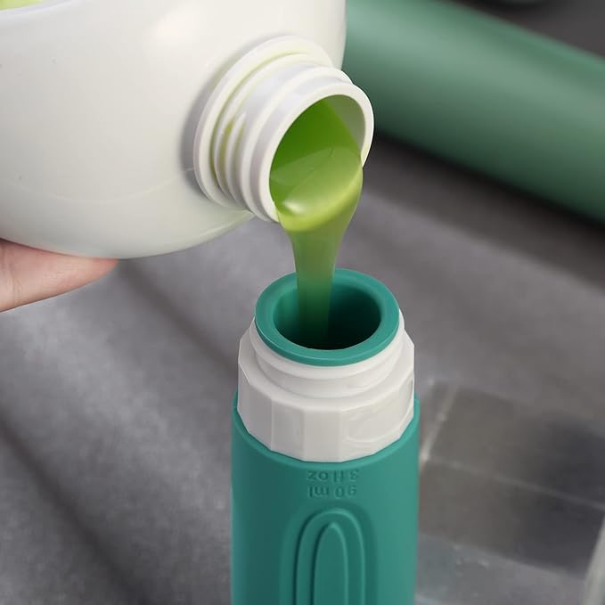 Travel Bottles for Toiletries, Tsa Approved 3oz Travel Size Containers BPA Free - Image 3