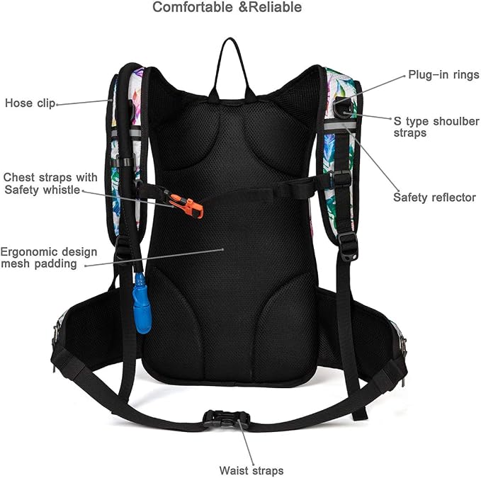 Hydration Pack Backpack with 3L Water Bladder - Image 4