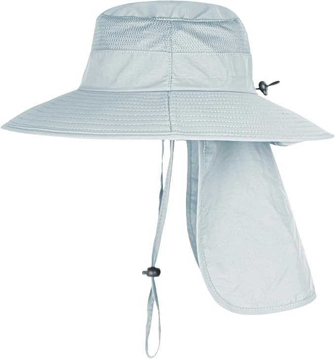 Sun Hats for Men Women Fishing Hat UPF 50+ Breathable Wide Brim Bucket Hats - Image 3