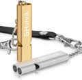 Emergency Whistle, High Pitch Double Tubes by SHvivik