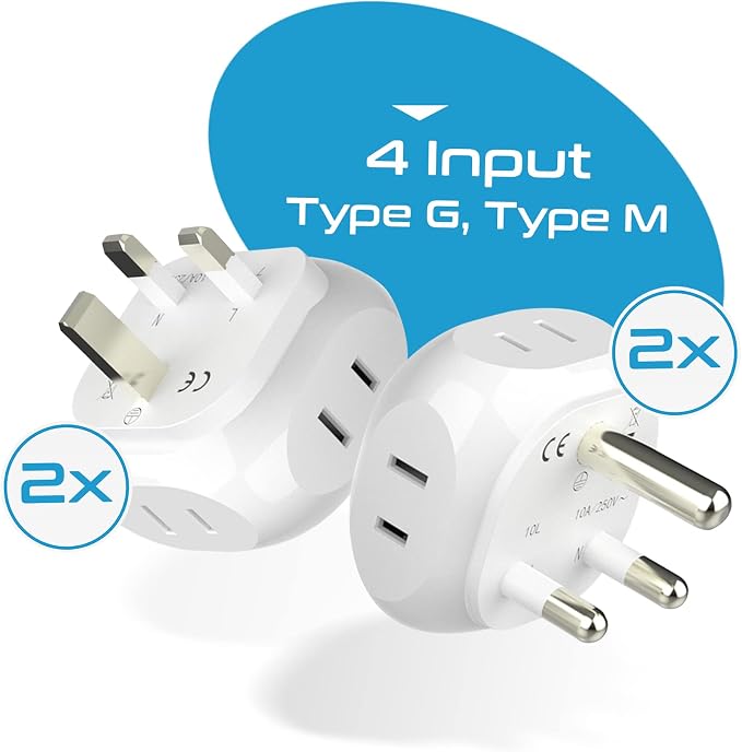 Ceptics South Africa Travel Plug Adapter Set - Image 2