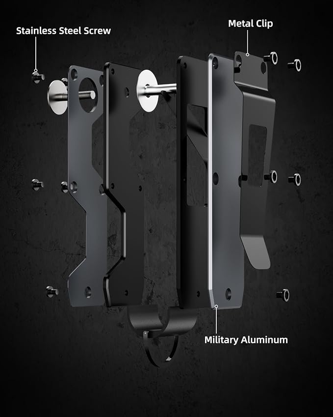 Key Organizer Compact Key Holder Metal Key Chain Minimalist key case key holder - Image 2