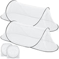 2 Pcs Large Pop up Mosquito Tent Portable Foldable Mosquito Bug Net by Unknown