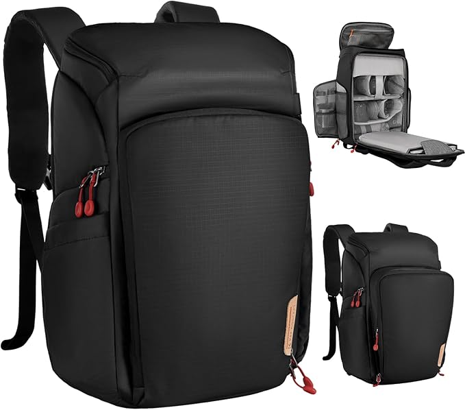 K&F CONCEPT Camera bags Waterproof 25L Large Capacity Camera Case by KFCONCEPT