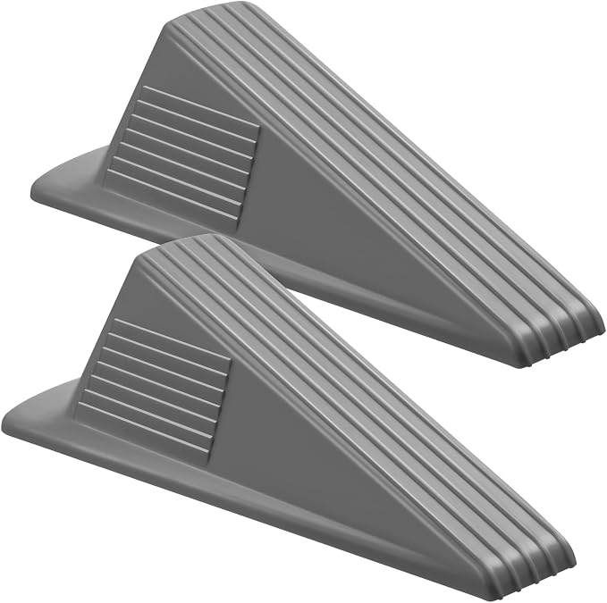 Frienda 2 Pcs Jumbo Door Stoppers Heavy Duty Door Stopper Tall up to 2inch Tall by Frienda