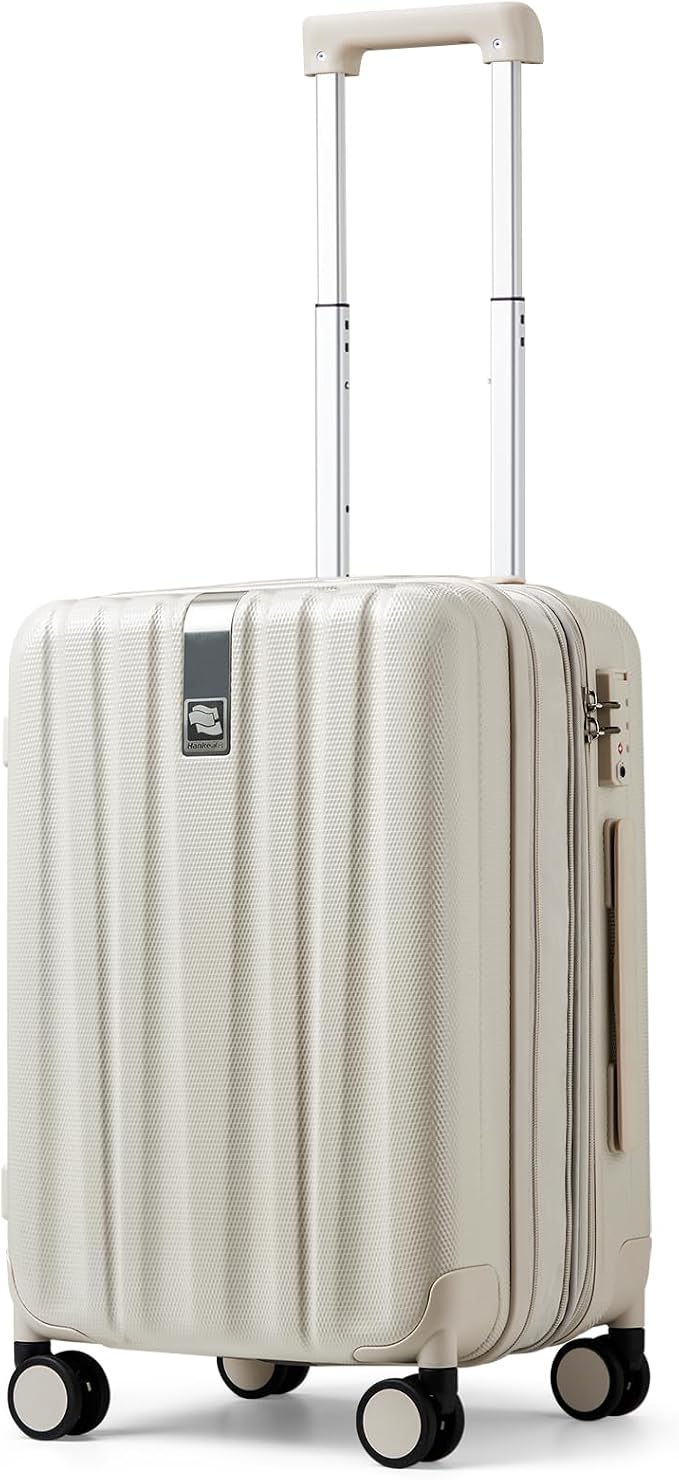 Hanke 20 Inch Expandable Carry on Luggage 22x14x9 Airline Approved Lightweight by Hanke