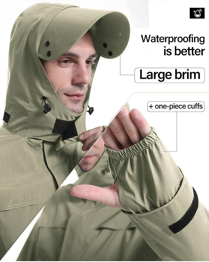 iCreek Rain Suit Waterproof Jacket - Image 4