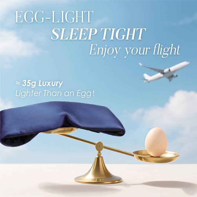 LULUSILK Reversible Mulberry Silk Sleep Mask - Image 7