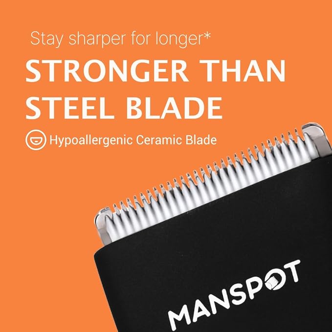MANSPOT Manscape Groin & Body Hair Trimmer - Image 3