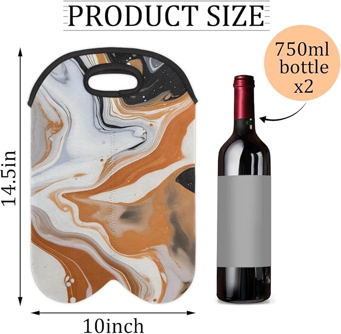 Wine Carrier Tote Personalized Bag - Image 2