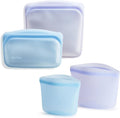 Stasher Premium Silicone Reusable Food Storage Bags, Lunch Bag, Travel by Stasher