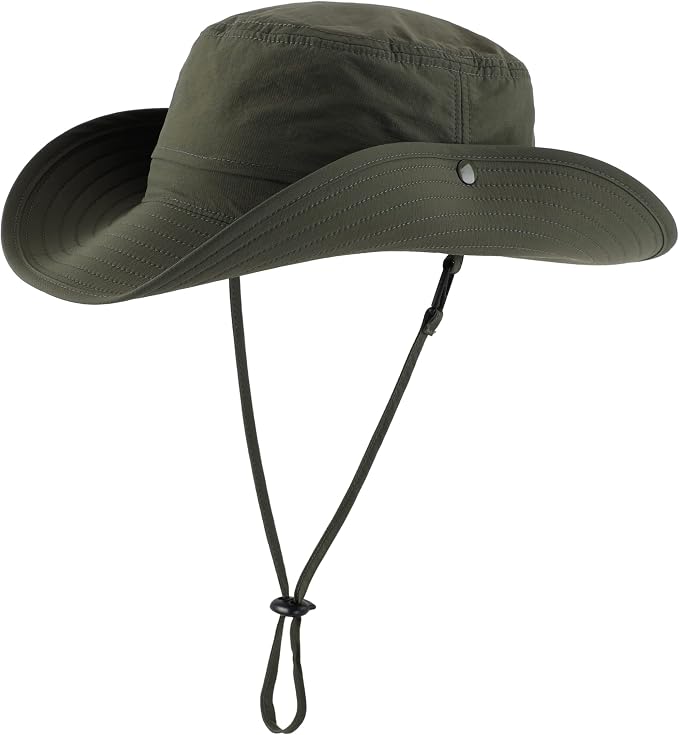 Connectyle Sun Hat for Men Women Outdoor UV Protection Safari Hat for Fishing - Image 2