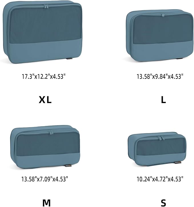 4 Piece Compression Packing Cubes - Image 5