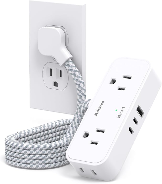 Travel Essentials, 6 Ft Power Strip by Addtam