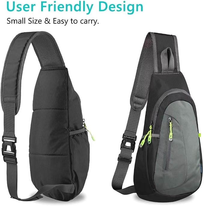 TITECOUGO Small Sling Bag, Lightweight Crossbody Backpack - Image 3