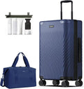 ECOHUB Hardside Expandable Carry On Luggage, Recycled PC 24" Rolling Luggage by ECOHUB