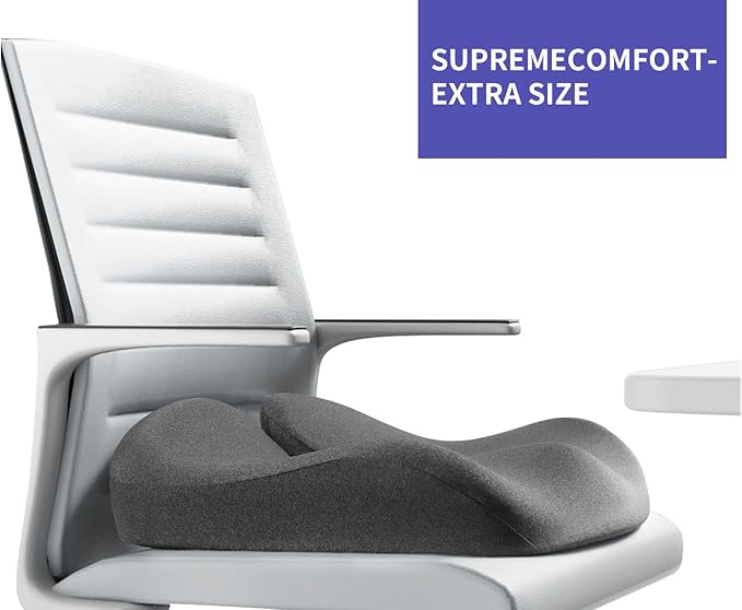 SupremeComfort X-Large Gel Infused High Density Foam Seat Cushion - Image 7