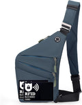 Anti Theft Crossbody Bags for Women Men, Slim Sling Bags by Ibalulu