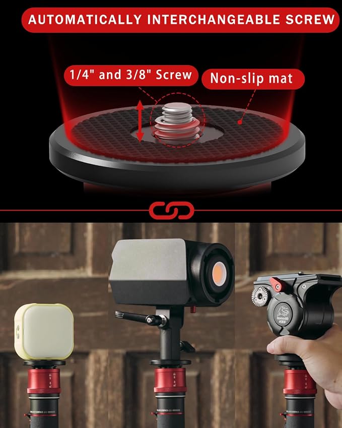 IFOOTAGE Monopod for Camera 71" Cobra 3 A180F, Quick Adjust Monopod - Image 2