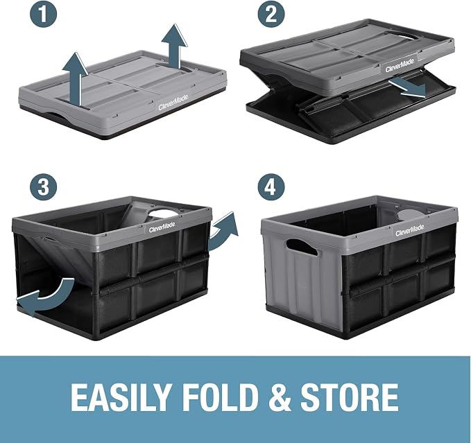CleverMade Collapsible Storage Bins - Image 7