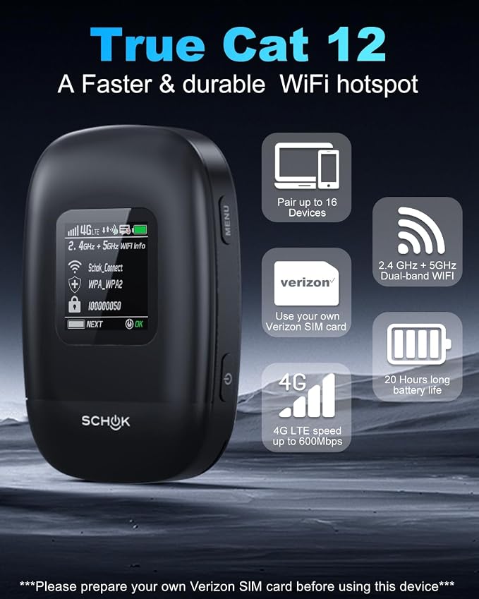 SCHOK 4G LTE Mobile Hotspot - Image 2