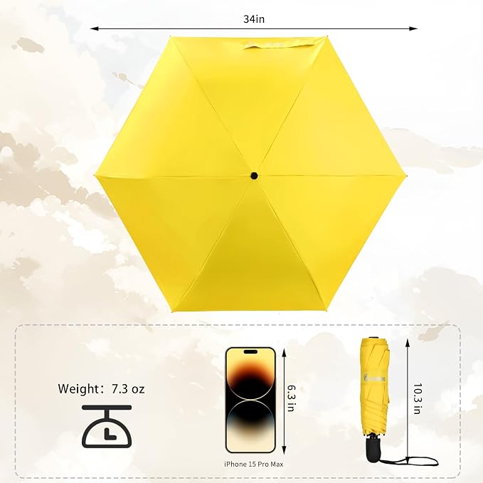 GAOYAING Compact Automatic Travel Umbrella - Image 3