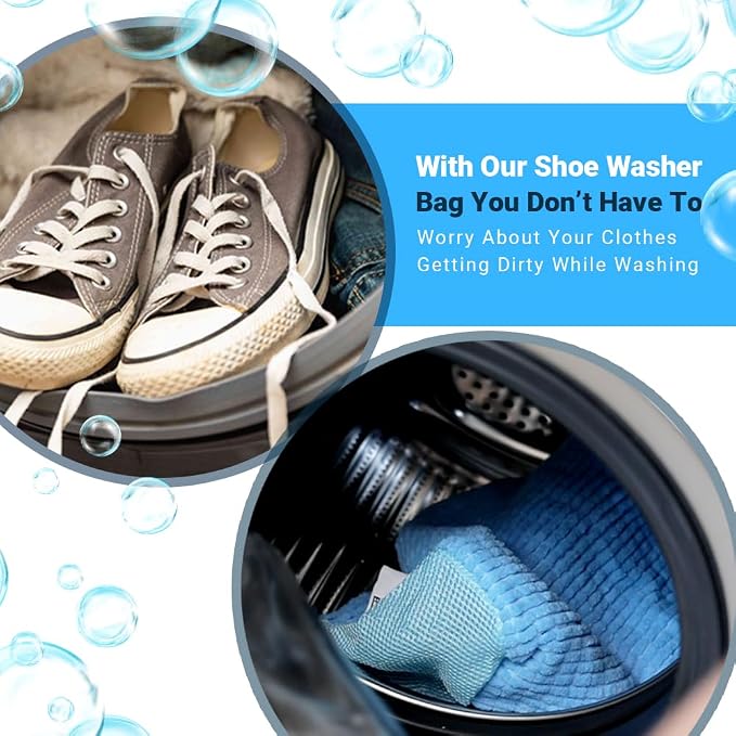 EPSCY Shoe Washing Machine Bag 2 Pack - Image 7