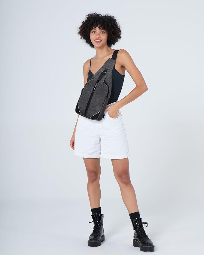 WATERFLY Small Crossbody Sling Backpack Anti Theft Backpack - Image 6