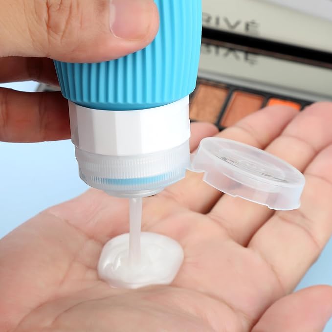 Travel Bottles for Toiletries, Tsa Approved 2oz Travel Bottles, BPA Free Leak - Image 4
