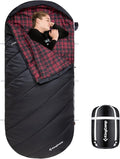 KingCamp Sleeping Bag for Adults, Cold Weather & Warm Extra Wide Big & Tall XL by KingCamp