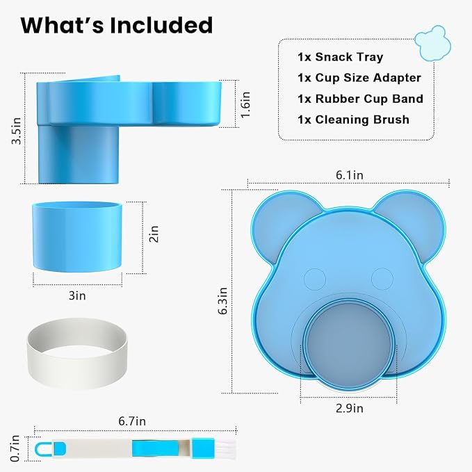 BlueOrigin Car Seat Snack Tray - Image 7