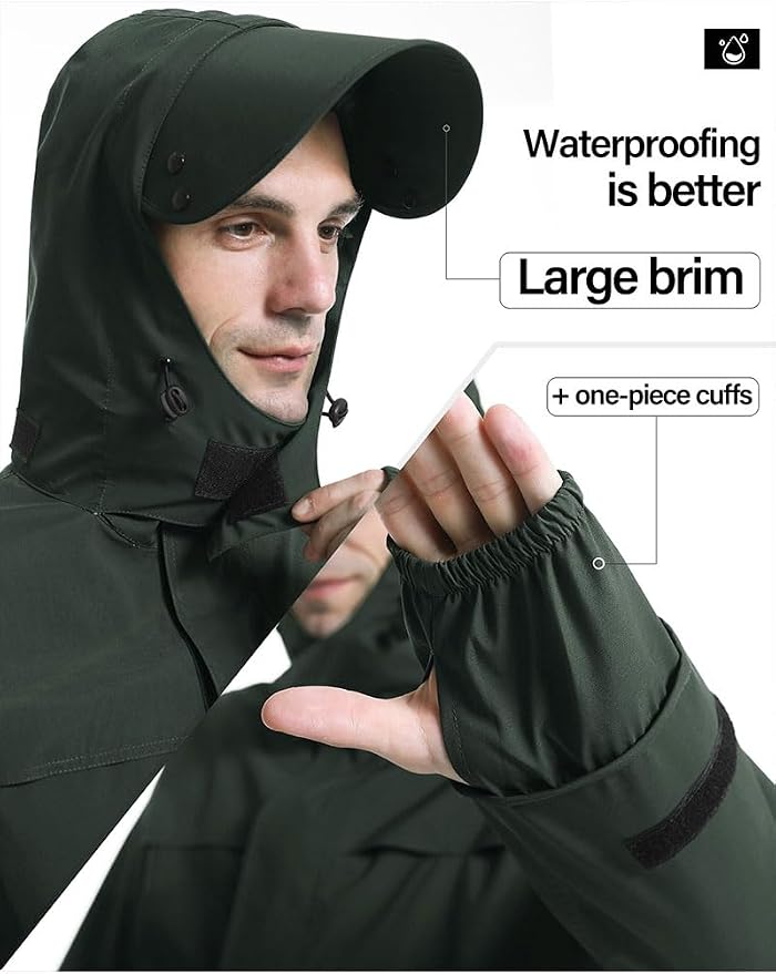 iCreek Rain Suit Waterproof Jacket - Image 4