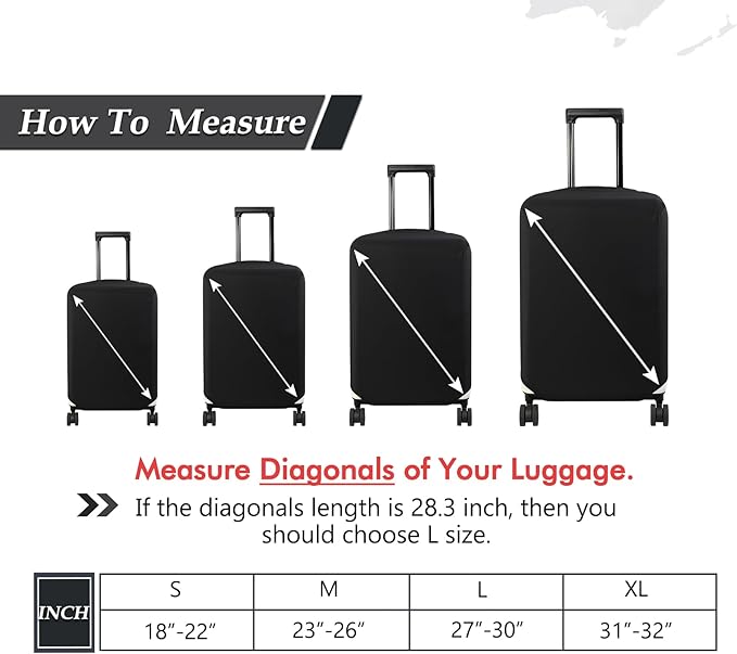 HYPER VENTURE Washable Luggage Cover - Image 5