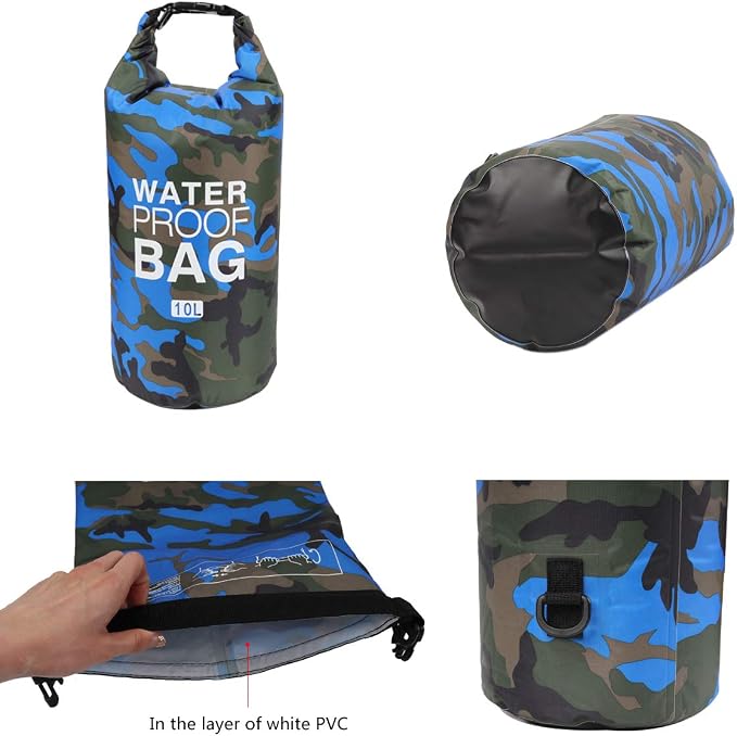 Waterproof Dry Bag 2L/5L/10L/15L/20L/30L, Roll Top Sack Keeps Gear Dry - Image 3