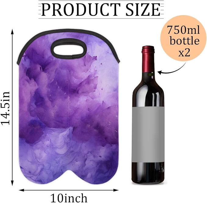 Wine Carrier Tote Personalized Bag - Image 2