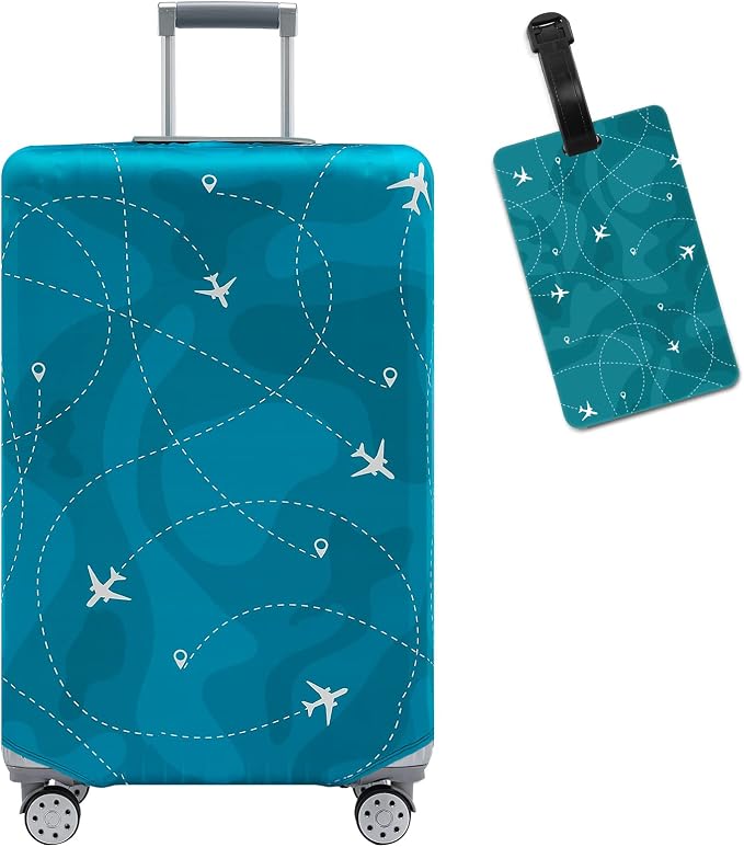 Travelkin Luggage Covers With Tag by MoreThanTravel
