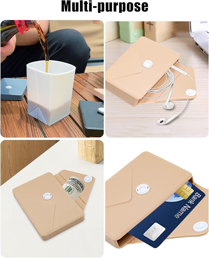 Collapsible Cup Silicone Foldable Water Cup, Collapse Water Bottles - Image 5