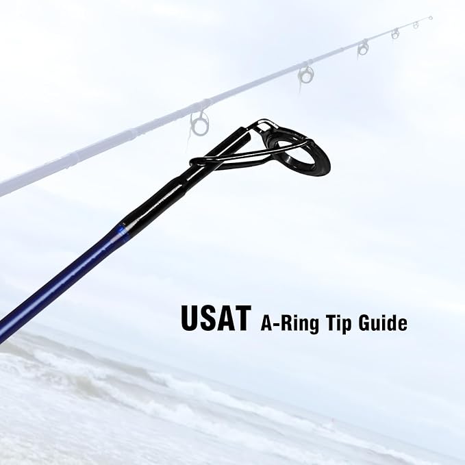 Fiblink Surf Spinning Fishing Rod Carbon Fiber Travel Fishing Rod - Image 5