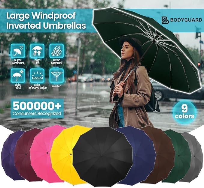 Bodyguard Inverted Umbrella - Image 8