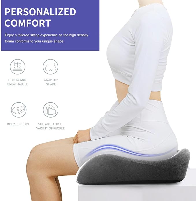 SupremeComfort X-Large Gel Infused High Density Foam Seat Cushion - Image 4