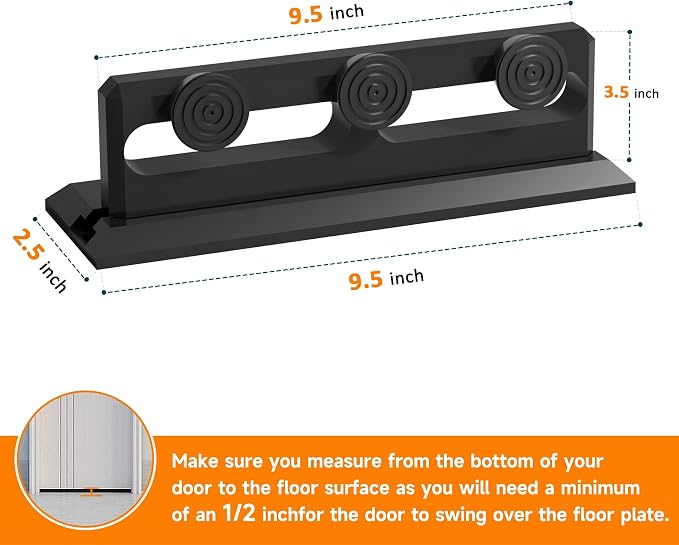 Door Security Bar, French Security Door Brace, Security Door Barricade - Image 6