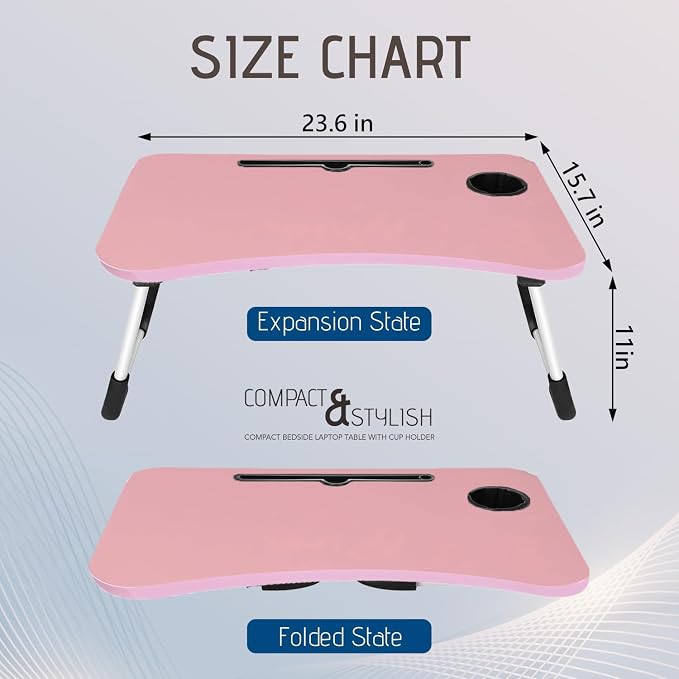 2-Pack Large Lap Desk for Bed & Sofa - Image 3