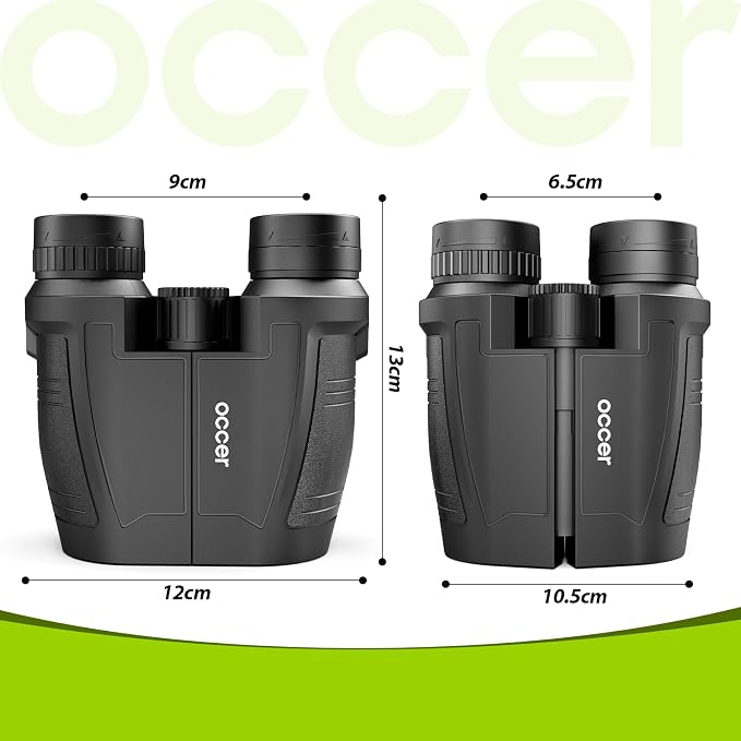 Occer 12x32 Compact Binoculars for Adults High Powered, Large Eyepiece - Image 9
