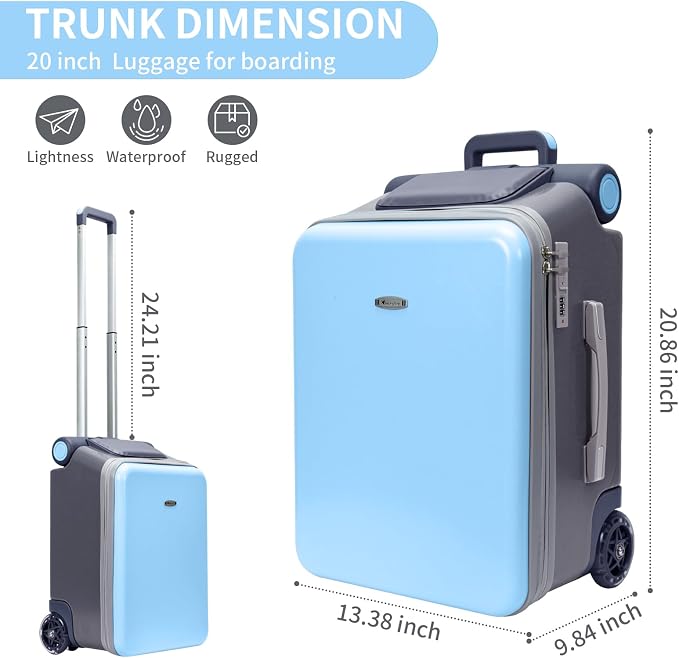 LemoHome Expandable Luggage - Image 2