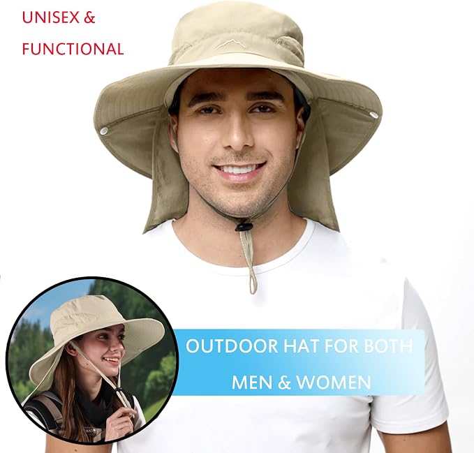 ZOORON Sun Hat for Men Women Fishing Hat - Image 2