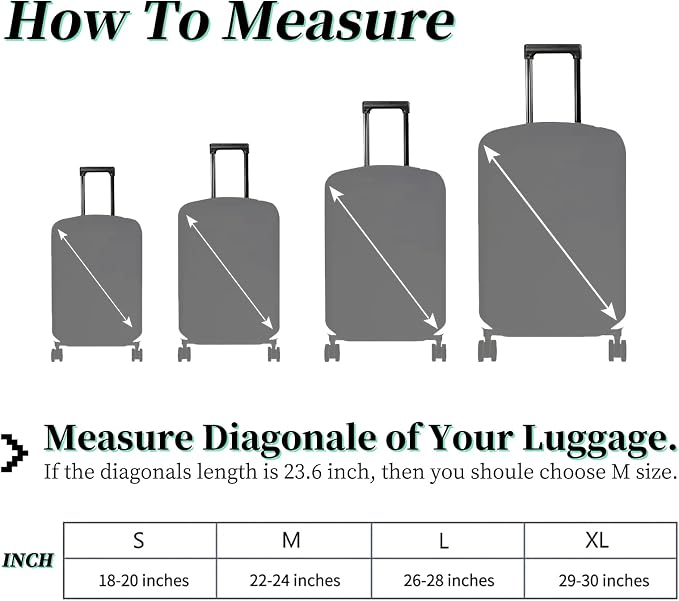 Luggage Cover + Tag, Cats Family Travel Suitcase Protector - Image 2