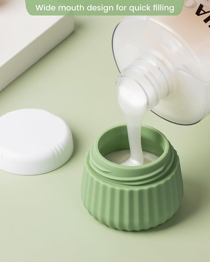 Travel Containers for Toiletries 4 Pack, TSA Approved Travel Size Toiletries - Image 2