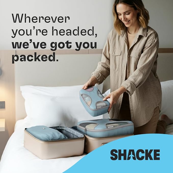 Shacke 6 Set Packing Cubes for Travel - Image 8